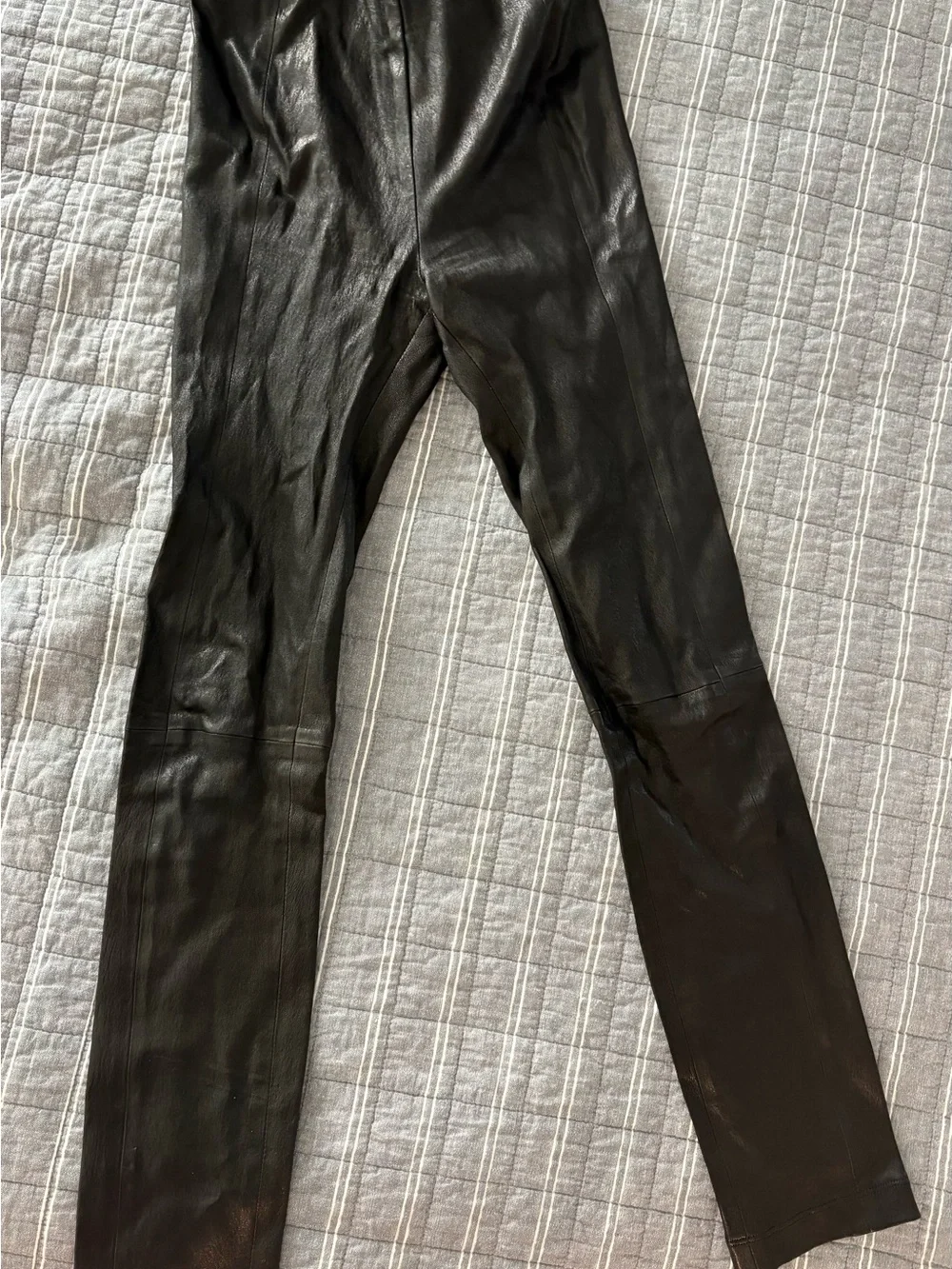 Rag & Bone Lamb Leather Pants 00 - Picture 2 of 9
